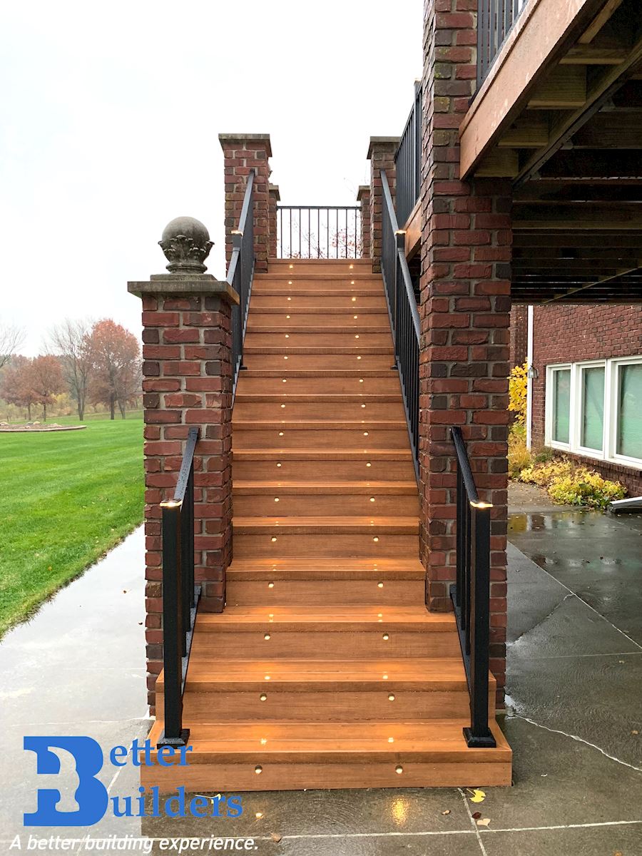 Traditional Deck Des Moines Deck Contractor PVC Deck Builder